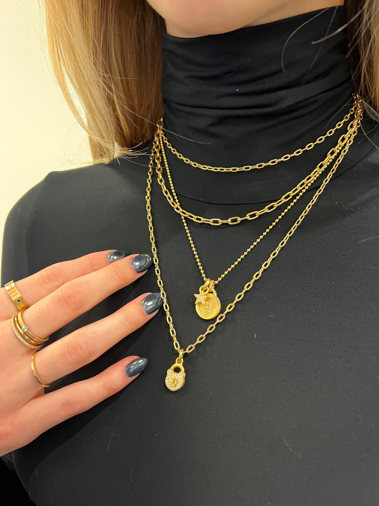 2.9 mm Oval Link Necklace