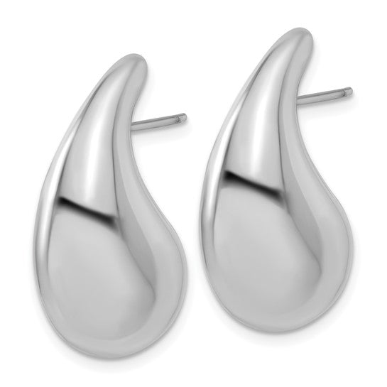 Silver Teardrop Earrings