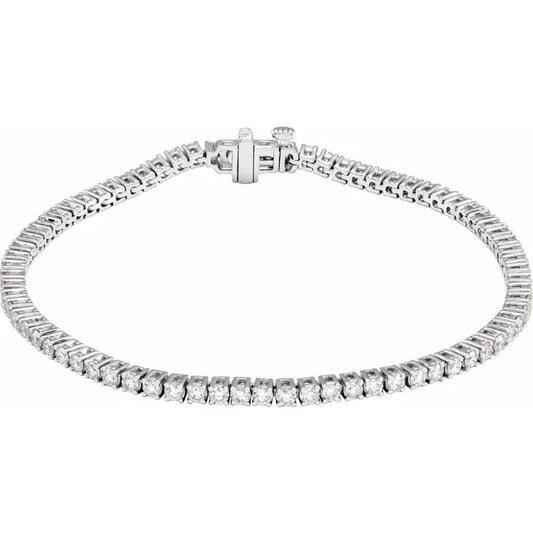 WG 3 CTW Line Bracelet