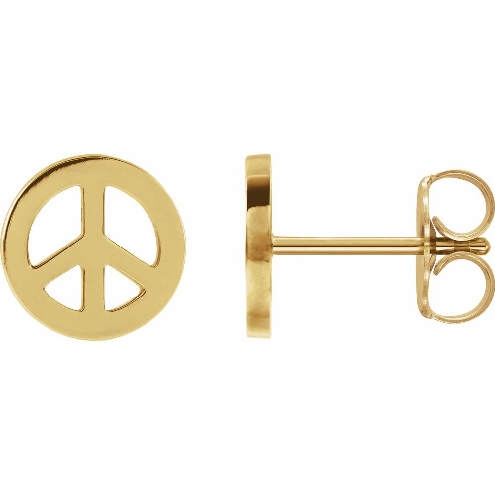 Peace Sign Earrings